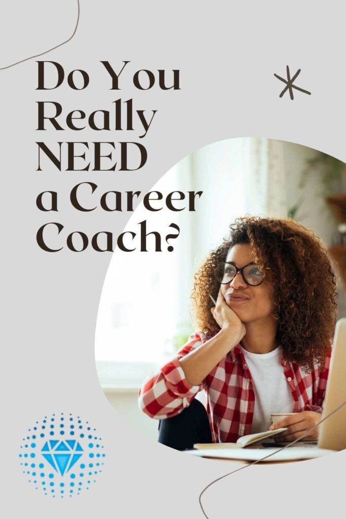 career coach woman thinking about her career