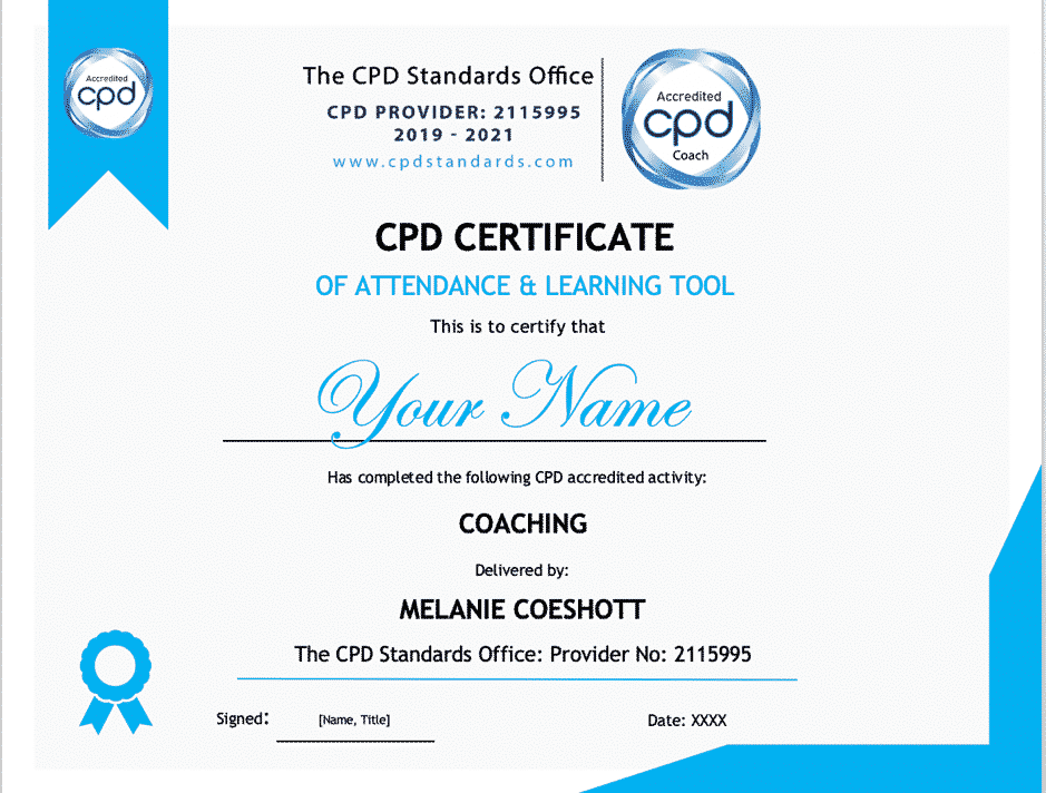 Have you fulfilled your CPD requirements? Blue Diamond Coach